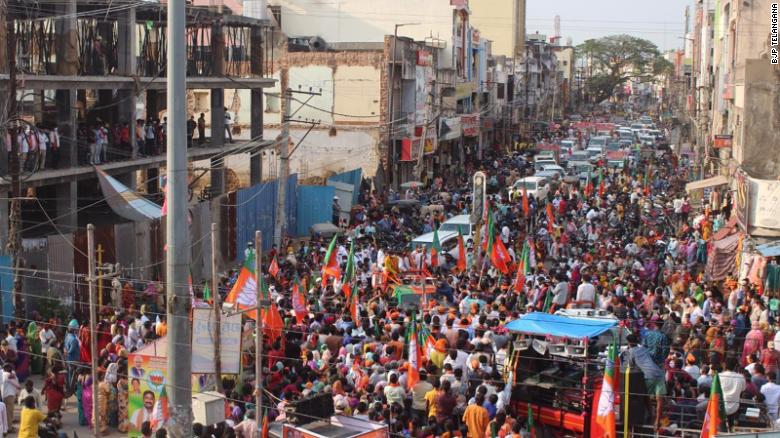 Bharatiya Janata Party rally - enlarge